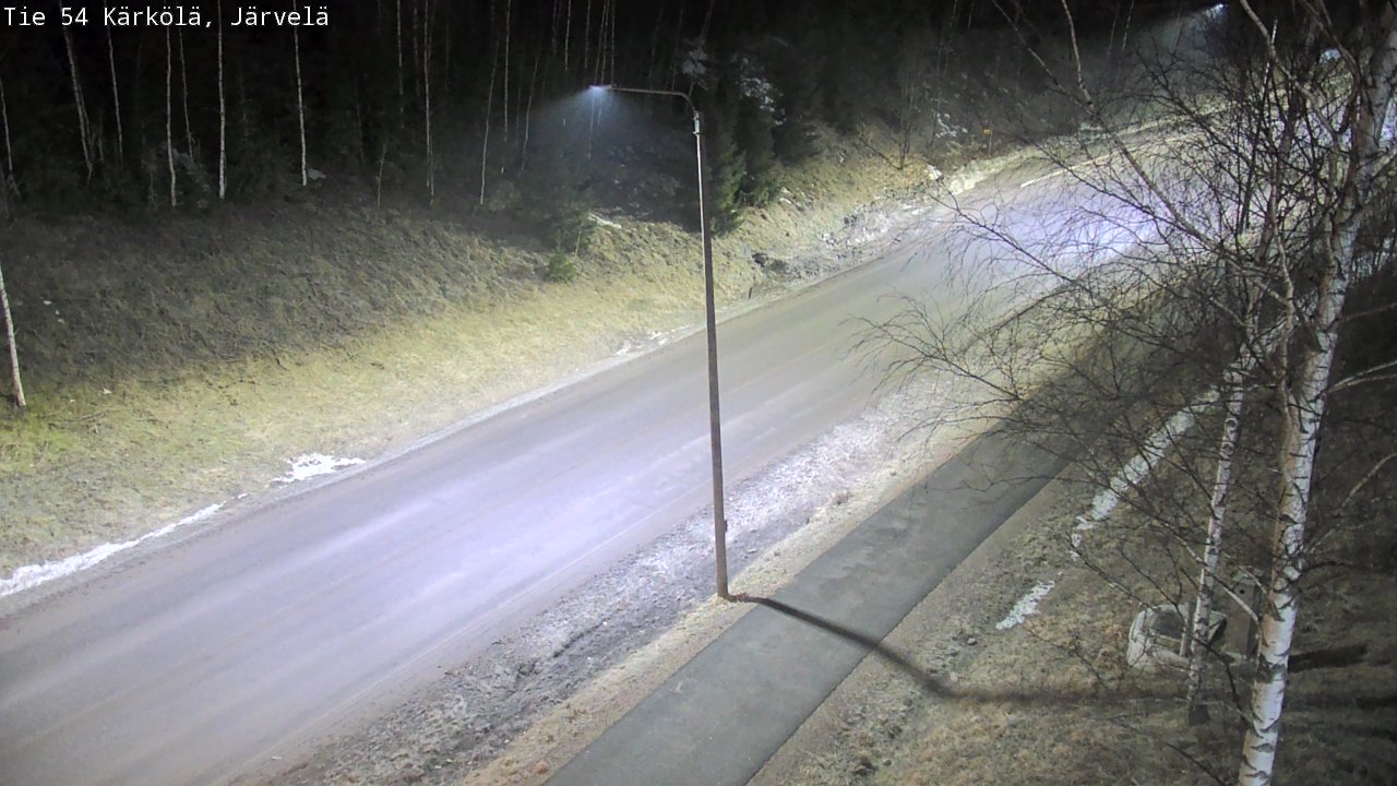 Weather Camera Image Road 54 Kärkölä, Järvelä, Kärkölä, Päijät-Häme