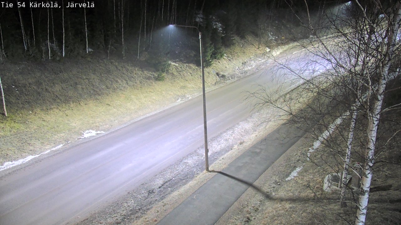 Weather Camera Image Road 54 Kärkölä, Järvelä, Kärkölä, Päijät-Häme