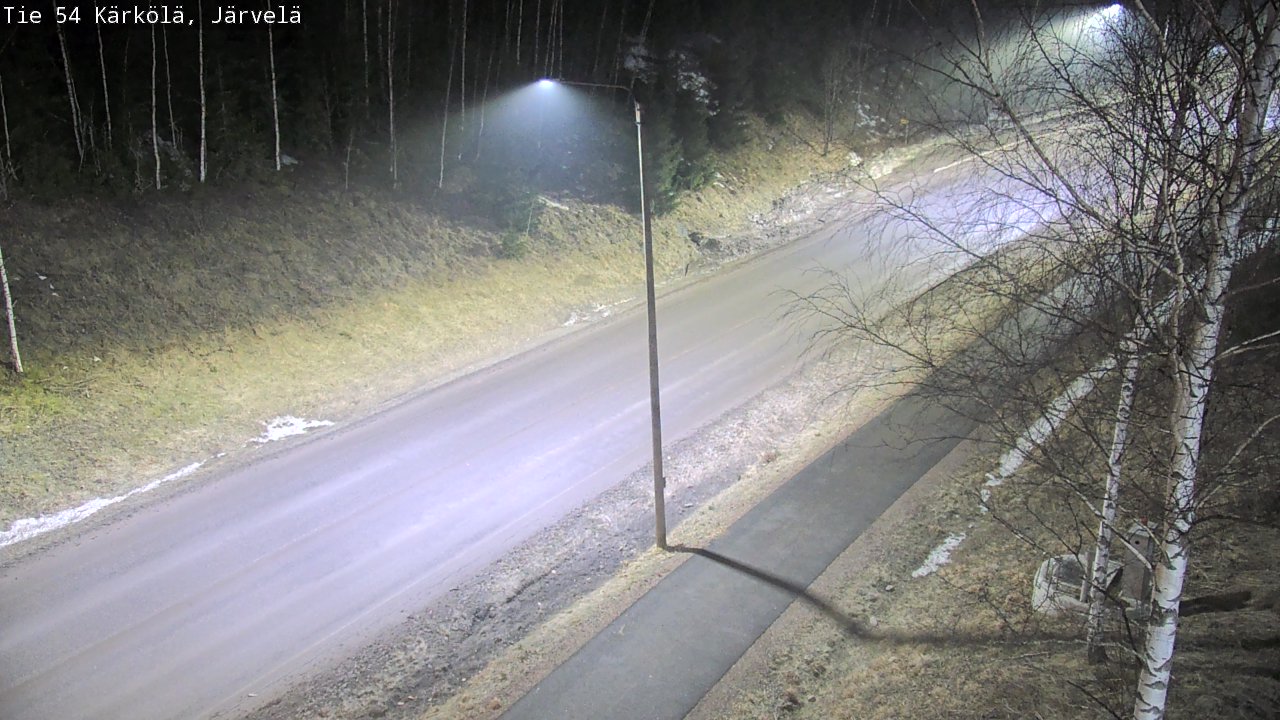 Weather Camera Image Road 54 Kärkölä, Järvelä, Kärkölä, Päijät-Häme