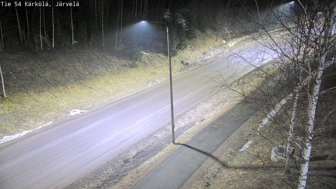 Weather Camera Image Road 54 Kärkölä, Järvelä, Kärkölä, Päijät-Häme