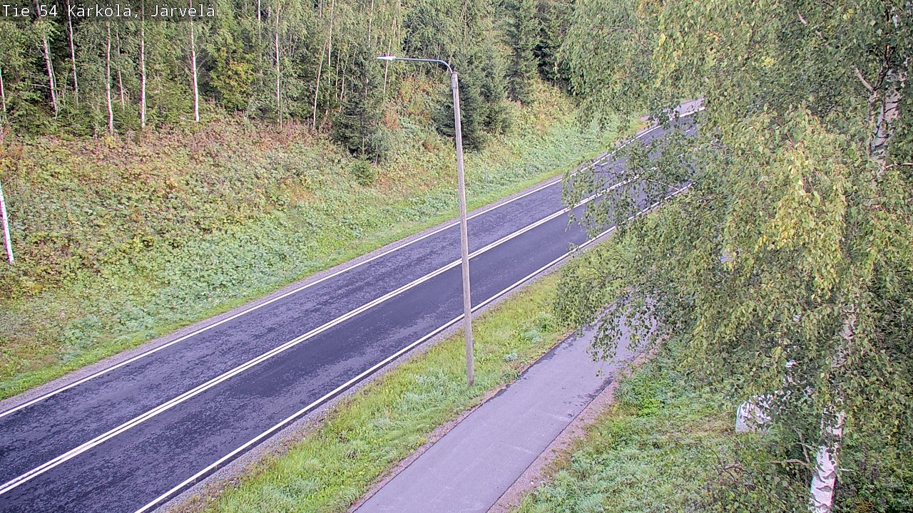 Weather Camera Image Road 54 Kärkölä, Järvelä, Kärkölä, Päijät-Häme