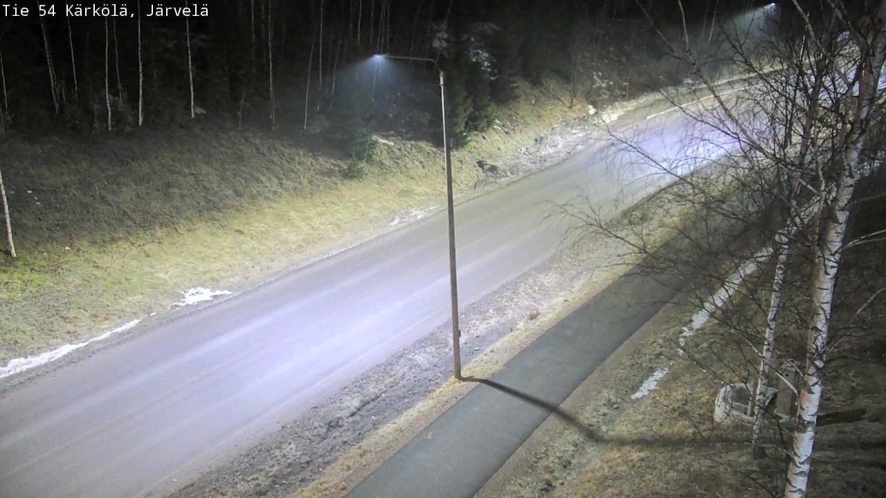Weather Camera Image Road 54 Kärkölä, Järvelä, Kärkölä, Päijät-Häme