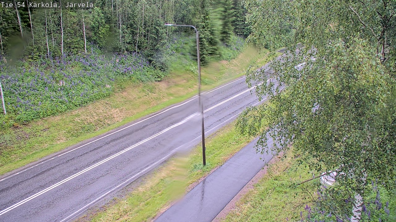 Weather Camera Image Road 54 Kärkölä, Järvelä, Kärkölä, Päijät-Häme