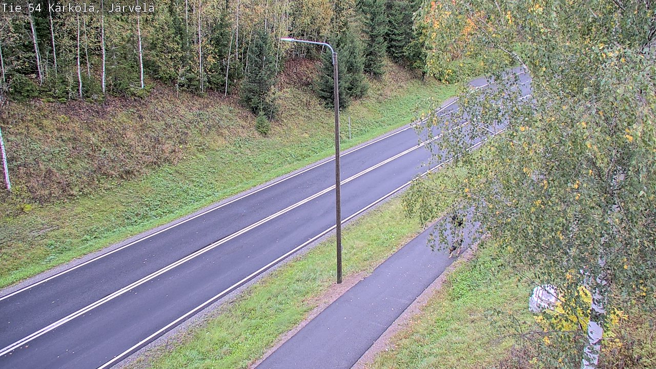Weather Camera Image Road 54 Kärkölä, Järvelä, Kärkölä, Päijät-Häme