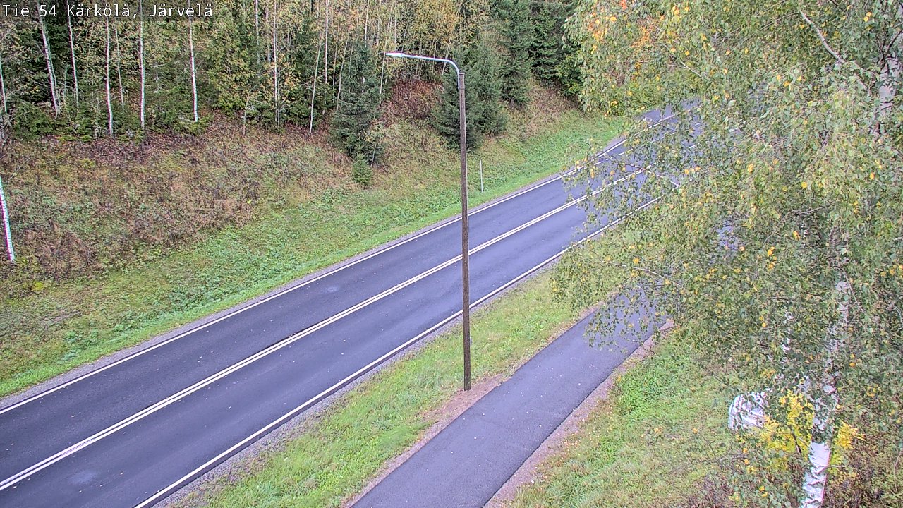 Weather Camera Image Road 54 Kärkölä, Järvelä, Kärkölä, Päijät-Häme