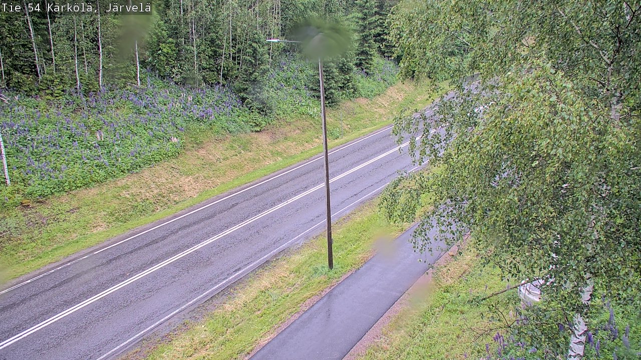 Weather Camera Image Road 54 Kärkölä, Järvelä, Kärkölä, Päijät-Häme