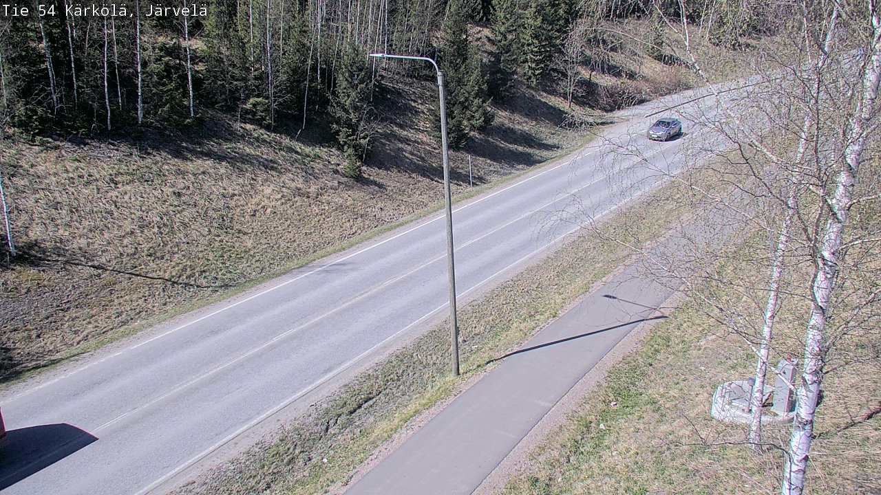 Weather Camera Image Road 54 Kärkölä, Järvelä, Kärkölä, Päijät-Häme