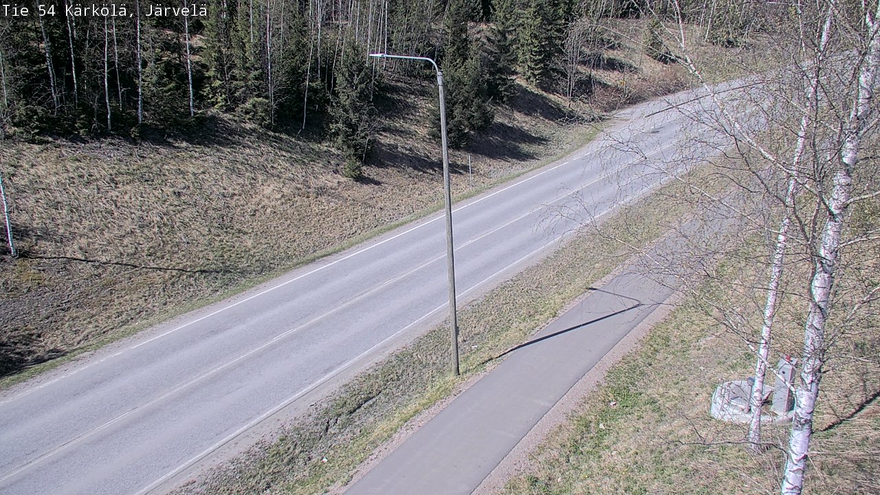 Weather Camera Image Road 54 Kärkölä, Järvelä, Kärkölä, Päijät-Häme
