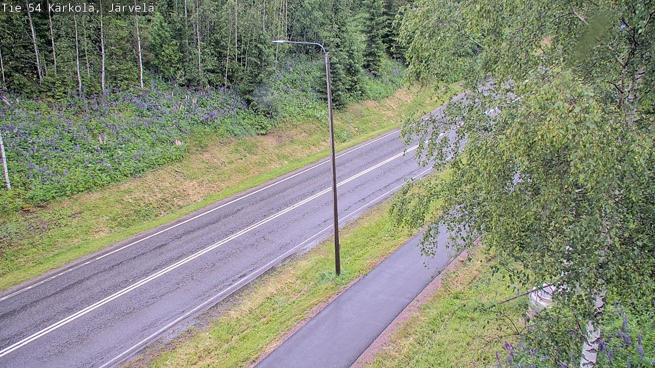 Weather Camera Image Road 54 Kärkölä, Järvelä, Kärkölä, Päijät-Häme