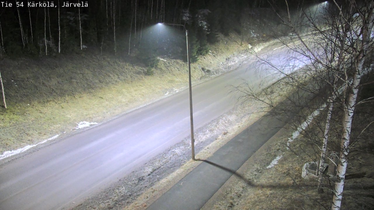 Weather Camera Image Road 54 Kärkölä, Järvelä, Kärkölä, Päijät-Häme