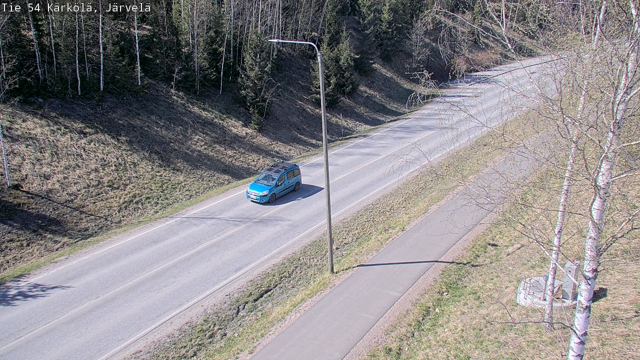 Weather Camera Image Road 54 Kärkölä, Järvelä, Kärkölä, Päijät-Häme