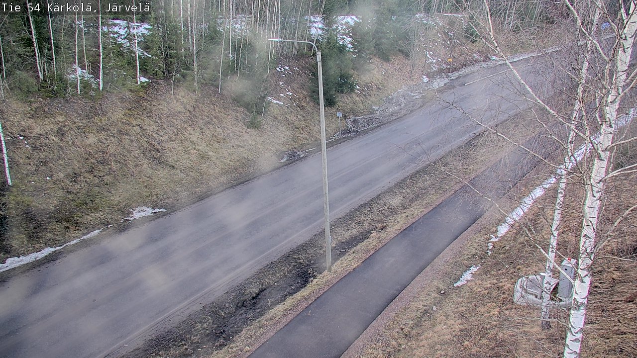 Weather Camera Image Road 54 Kärkölä, Järvelä, Kärkölä, Päijät-Häme