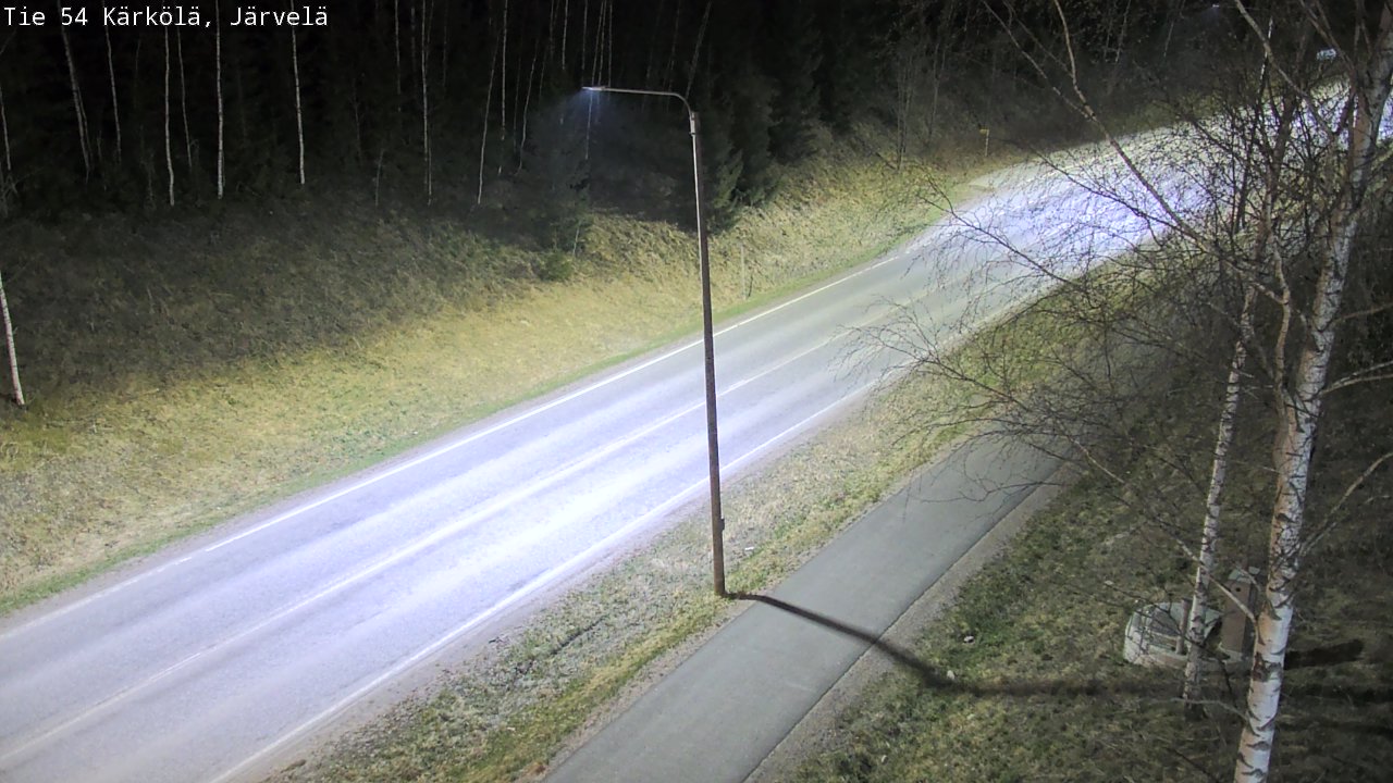 Weather Camera Image Road 54 Kärkölä, Järvelä, Kärkölä, Päijät-Häme