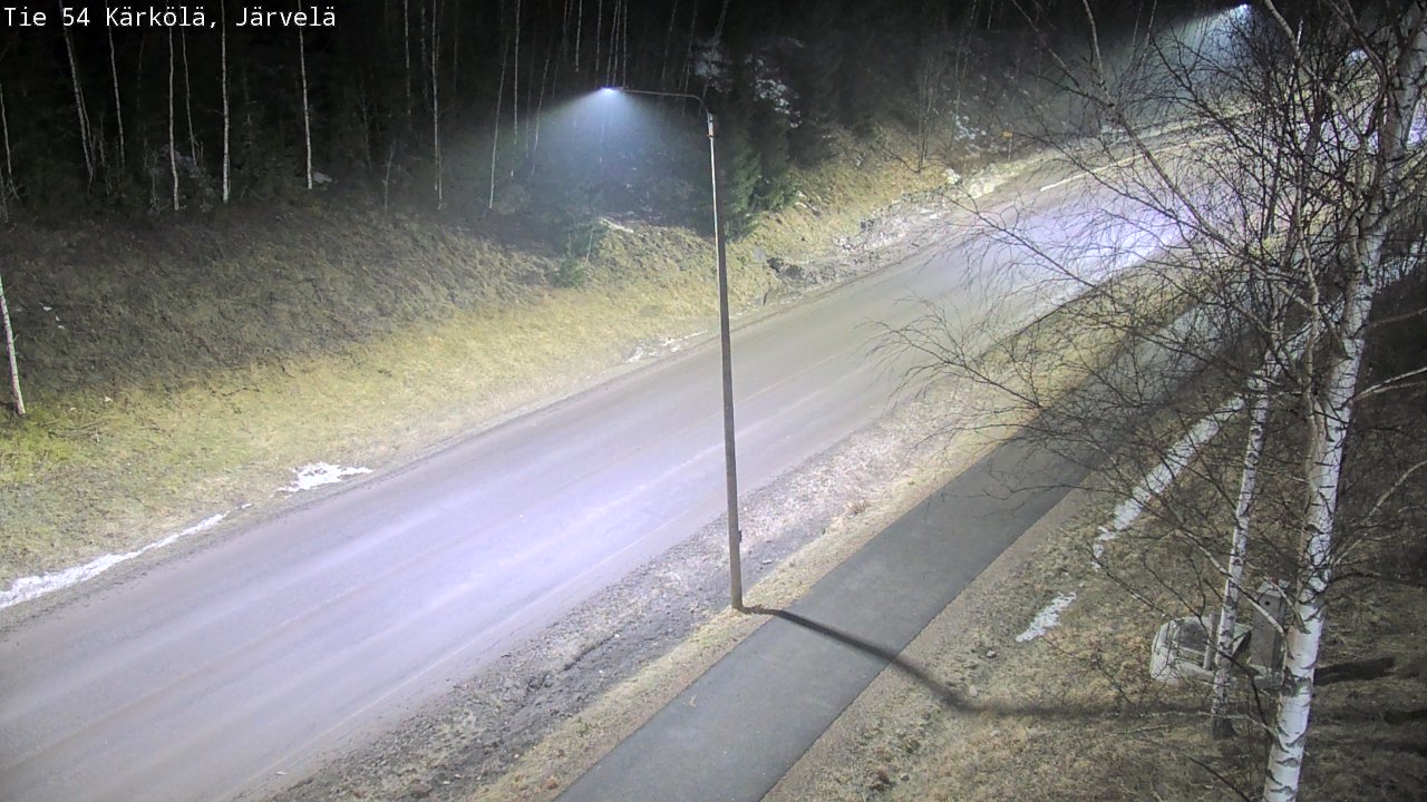 Weather Camera Image Road 54 Kärkölä, Järvelä, Kärkölä, Päijät-Häme