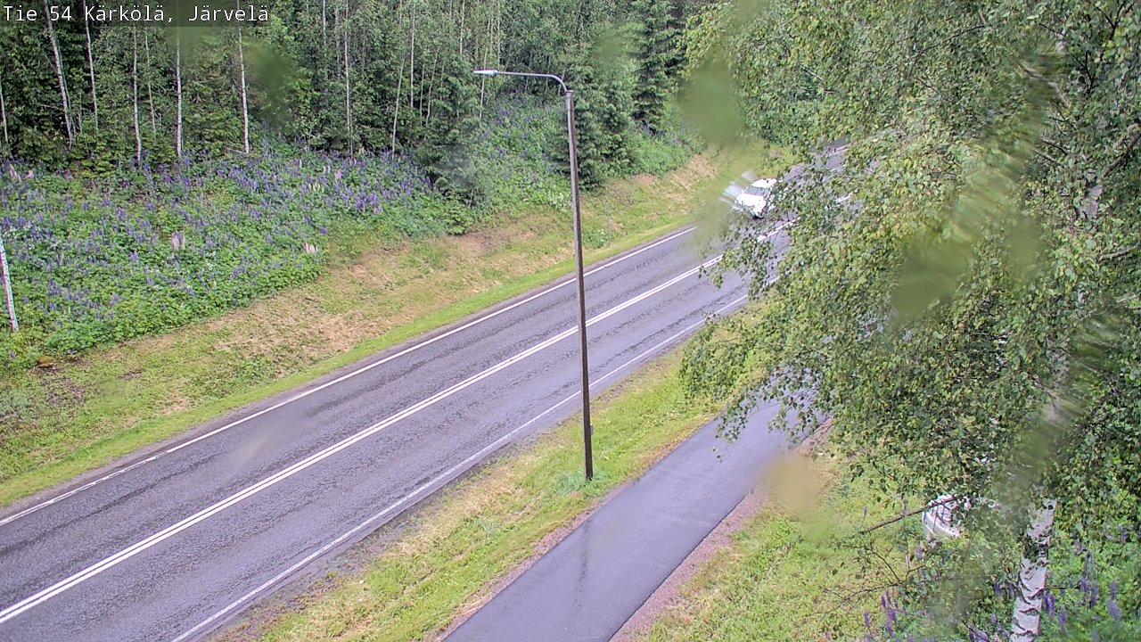 Weather Camera Image Road 54 Kärkölä, Järvelä, Kärkölä, Päijät-Häme