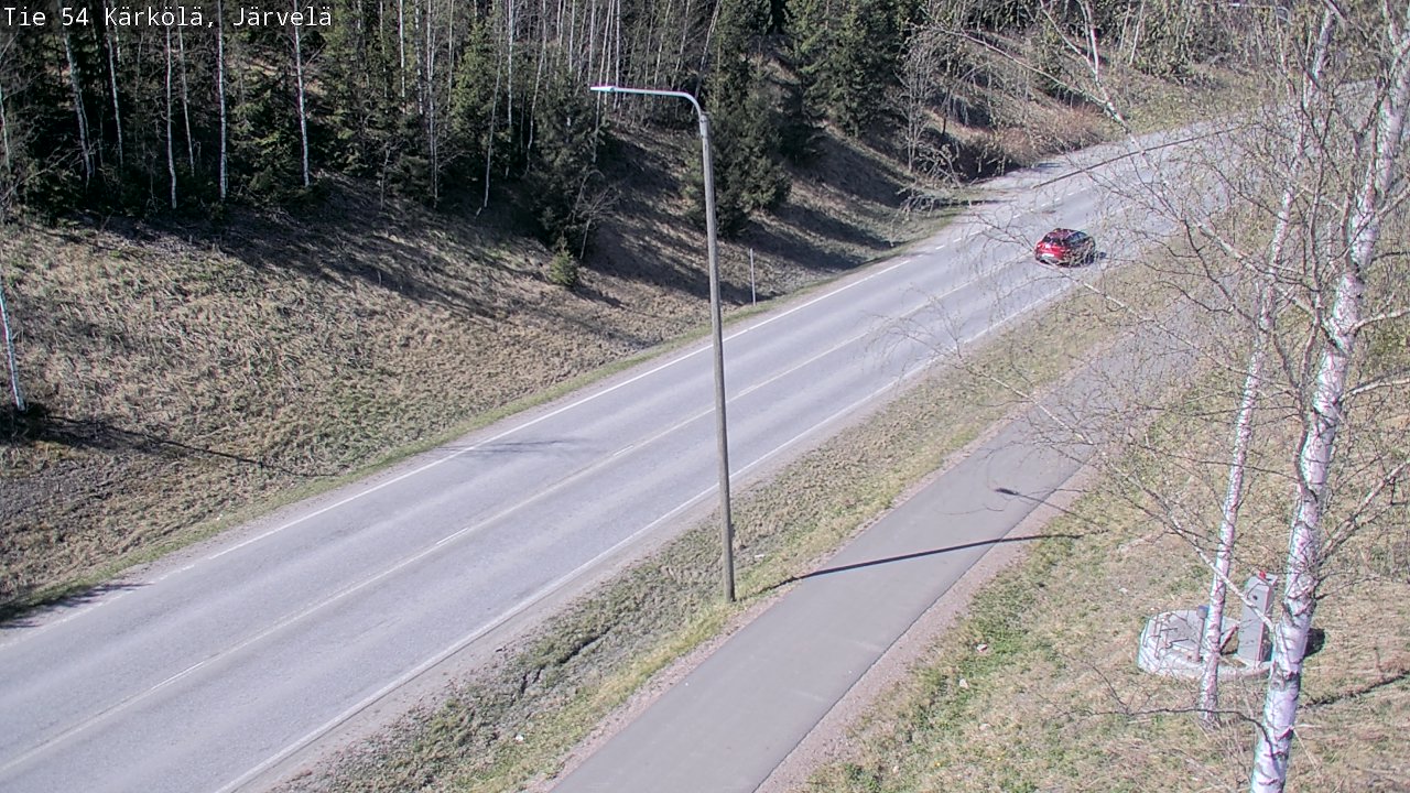 Weather Camera Image Road 54 Kärkölä, Järvelä, Kärkölä, Päijät-Häme