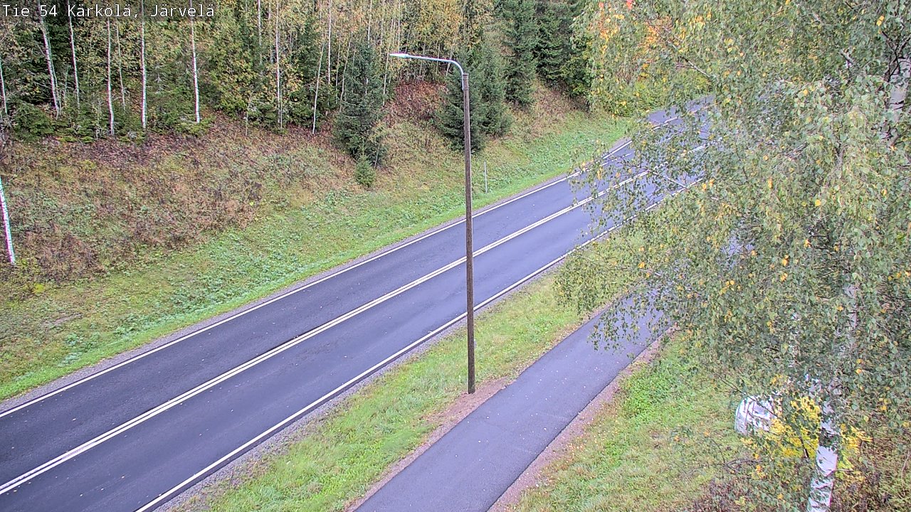 Weather Camera Image Road 54 Kärkölä, Järvelä, Kärkölä, Päijät-Häme