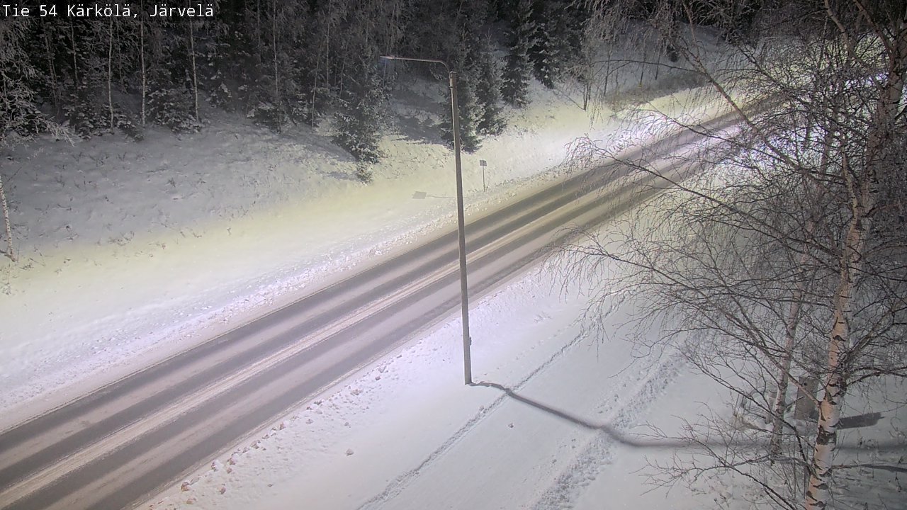 Weather Camera Image Road 54 Kärkölä, Järvelä, Kärkölä, Päijät-Häme