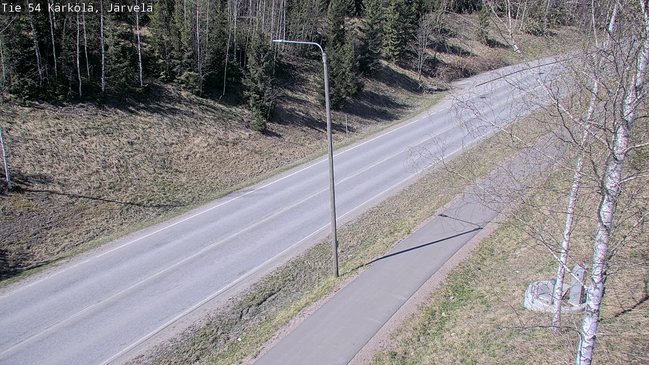 Weather Camera Image Road 54 Kärkölä, Järvelä, Kärkölä, Päijät-Häme