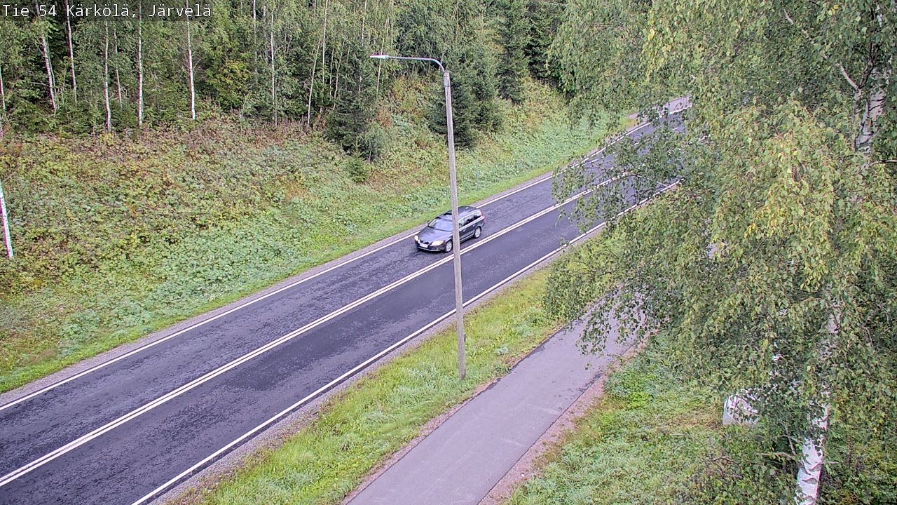 Weather Camera Image Road 54 Kärkölä, Järvelä, Kärkölä, Päijät-Häme