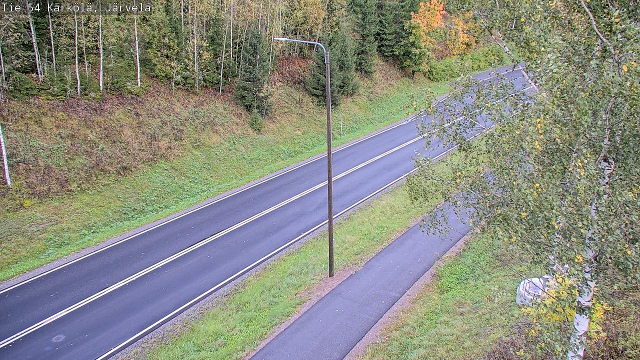 Weather Camera Image Road 54 Kärkölä, Järvelä, Kärkölä, Päijät-Häme