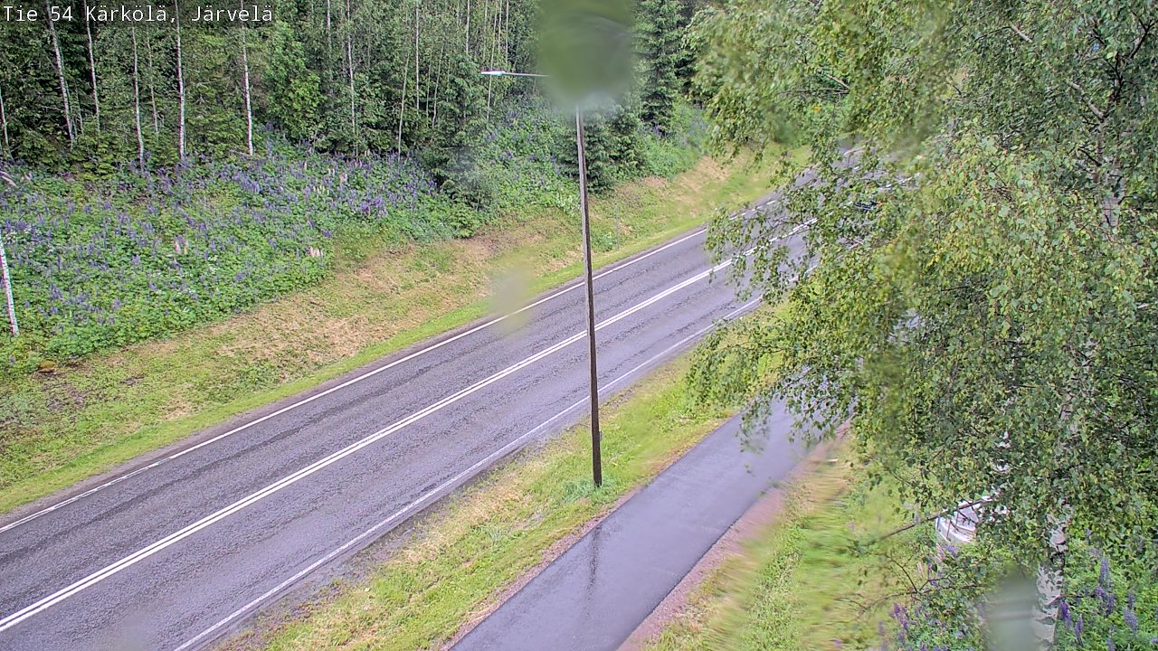Weather Camera Image Road 54 Kärkölä, Järvelä, Kärkölä, Päijät-Häme