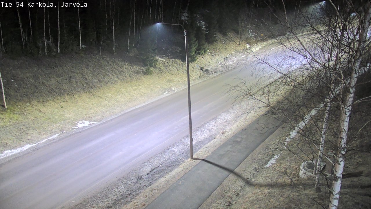 Weather Camera Image Road 54 Kärkölä, Järvelä, Kärkölä, Päijät-Häme