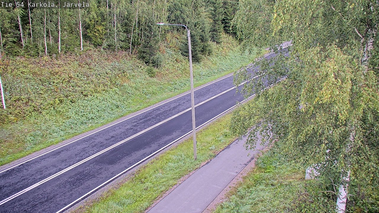Weather Camera Image Road 54 Kärkölä, Järvelä, Kärkölä, Päijät-Häme
