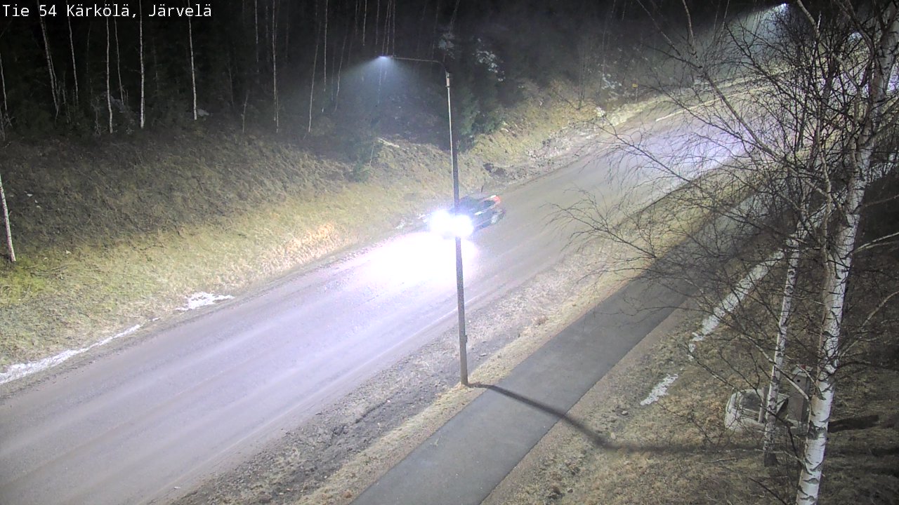 Weather Camera Image Road 54 Kärkölä, Järvelä, Kärkölä, Päijät-Häme