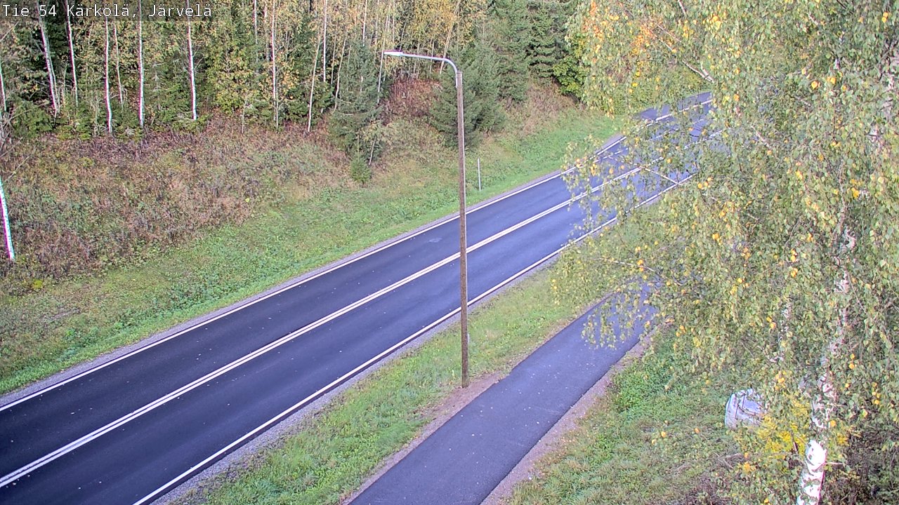 Weather Camera Image Road 54 Kärkölä, Järvelä, Kärkölä, Päijät-Häme