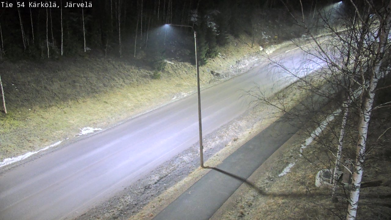 Weather Camera Image Road 54 Kärkölä, Järvelä, Kärkölä, Päijät-Häme
