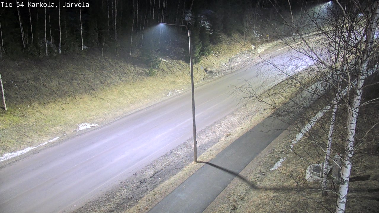 Weather Camera Image Road 54 Kärkölä, Järvelä, Kärkölä, Päijät-Häme
