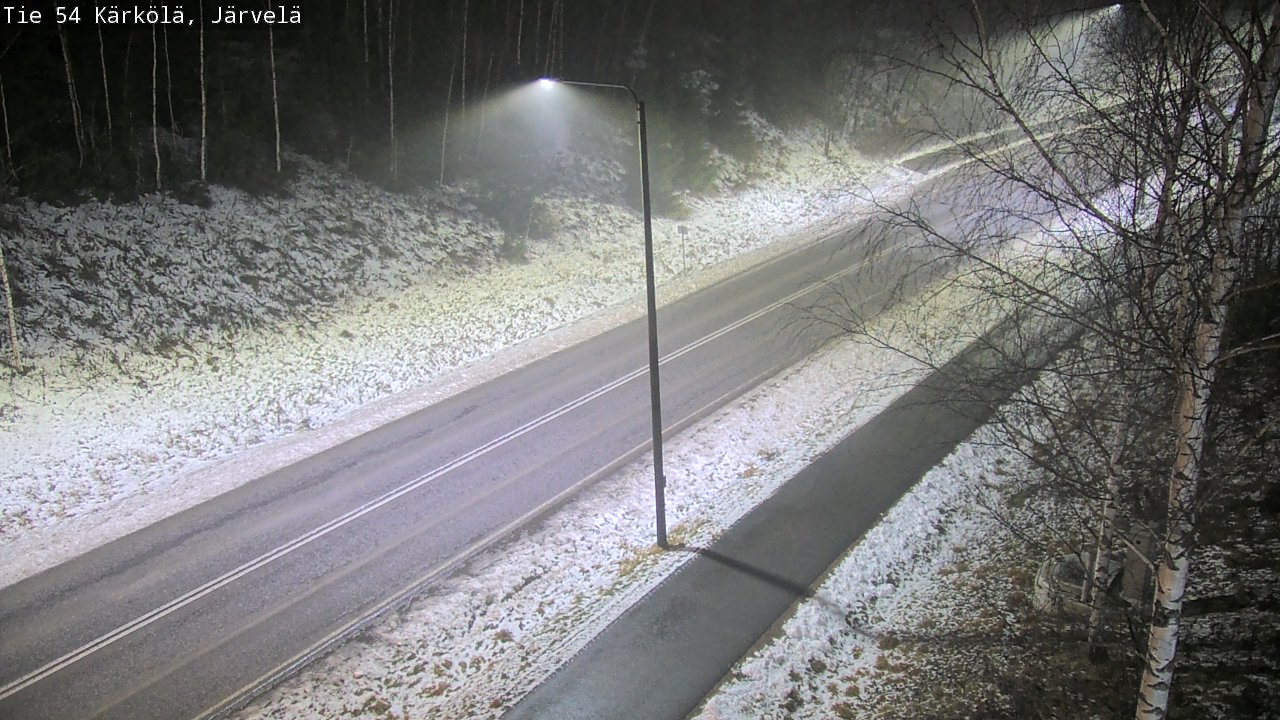 Weather Camera Image Road 54 Kärkölä, Järvelä, Kärkölä, Päijät-Häme