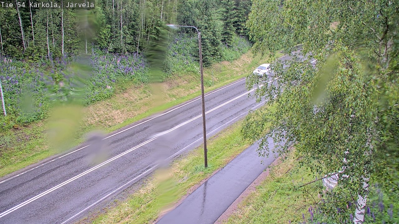 Weather Camera Image Väg 54 Kärkölä, Järvelä, Kärkölä, Päijät-Häme