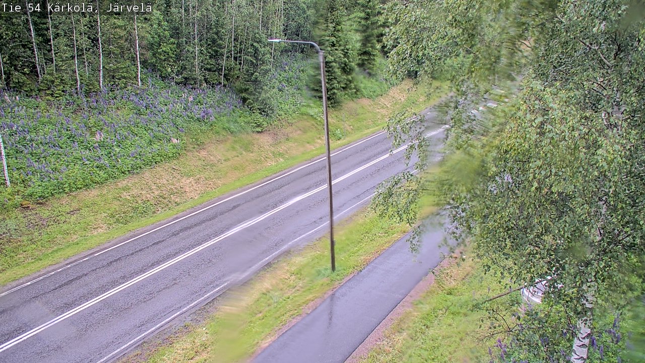 Weather Camera Image Road 54 Kärkölä, Järvelä, Kärkölä, Päijät-Häme