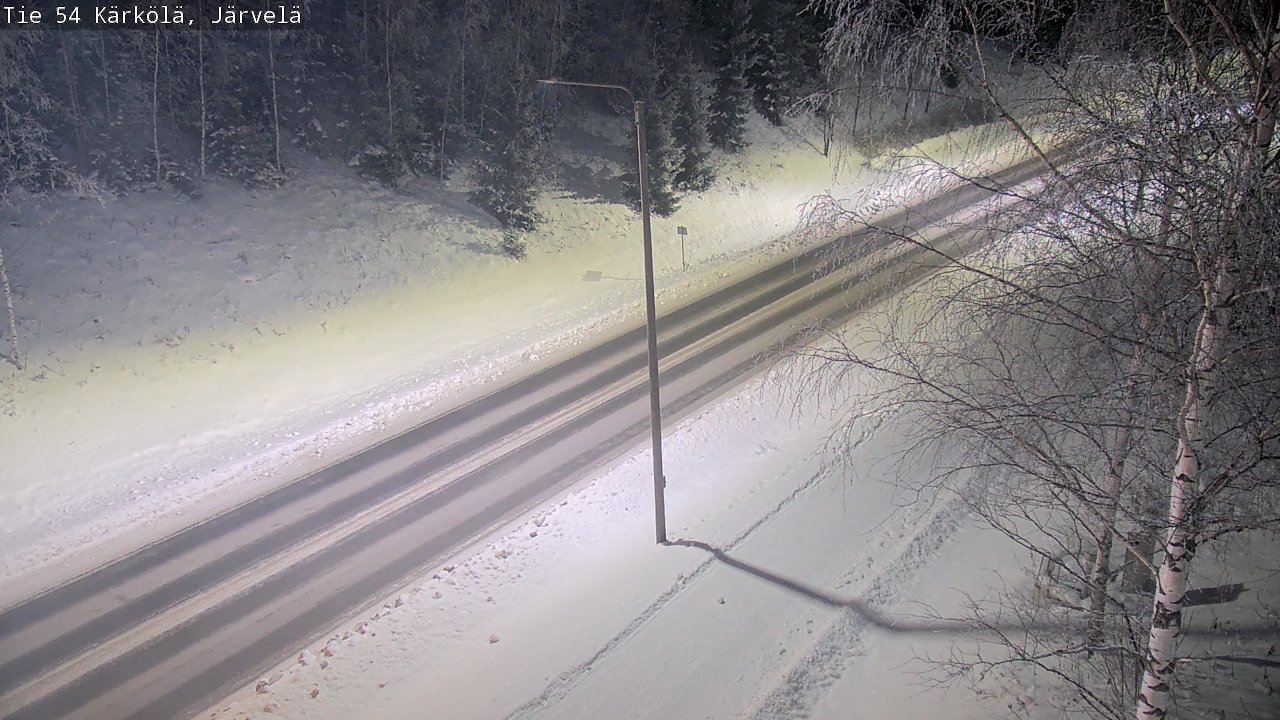 Weather Camera Image Road 54 Kärkölä, Järvelä, Kärkölä, Päijät-Häme