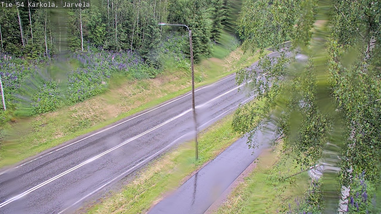 Weather Camera Image Väg 54 Kärkölä, Järvelä, Kärkölä, Päijät-Häme