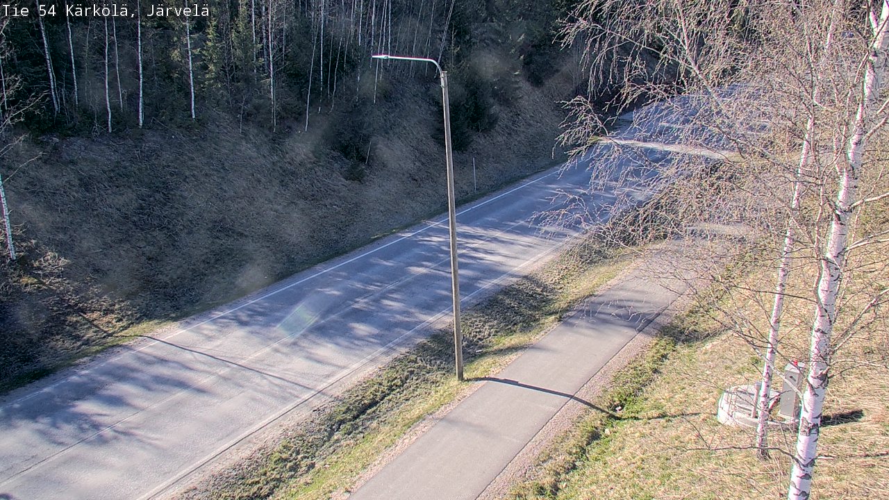 Weather Camera Image Väg 54 Kärkölä, Järvelä, Kärkölä, Päijät-Häme