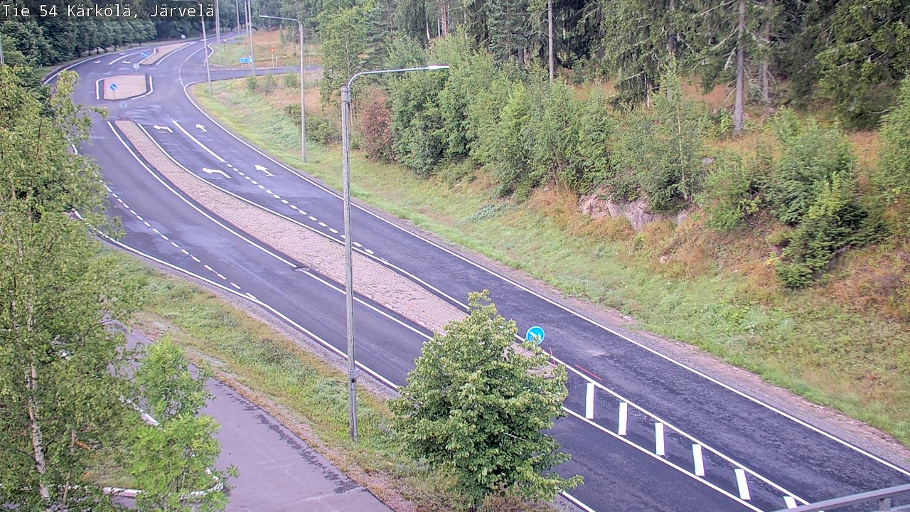 Weather Camera Image Road 54 Kärkölä, Järvelä, Kärkölä, Päijät-Häme