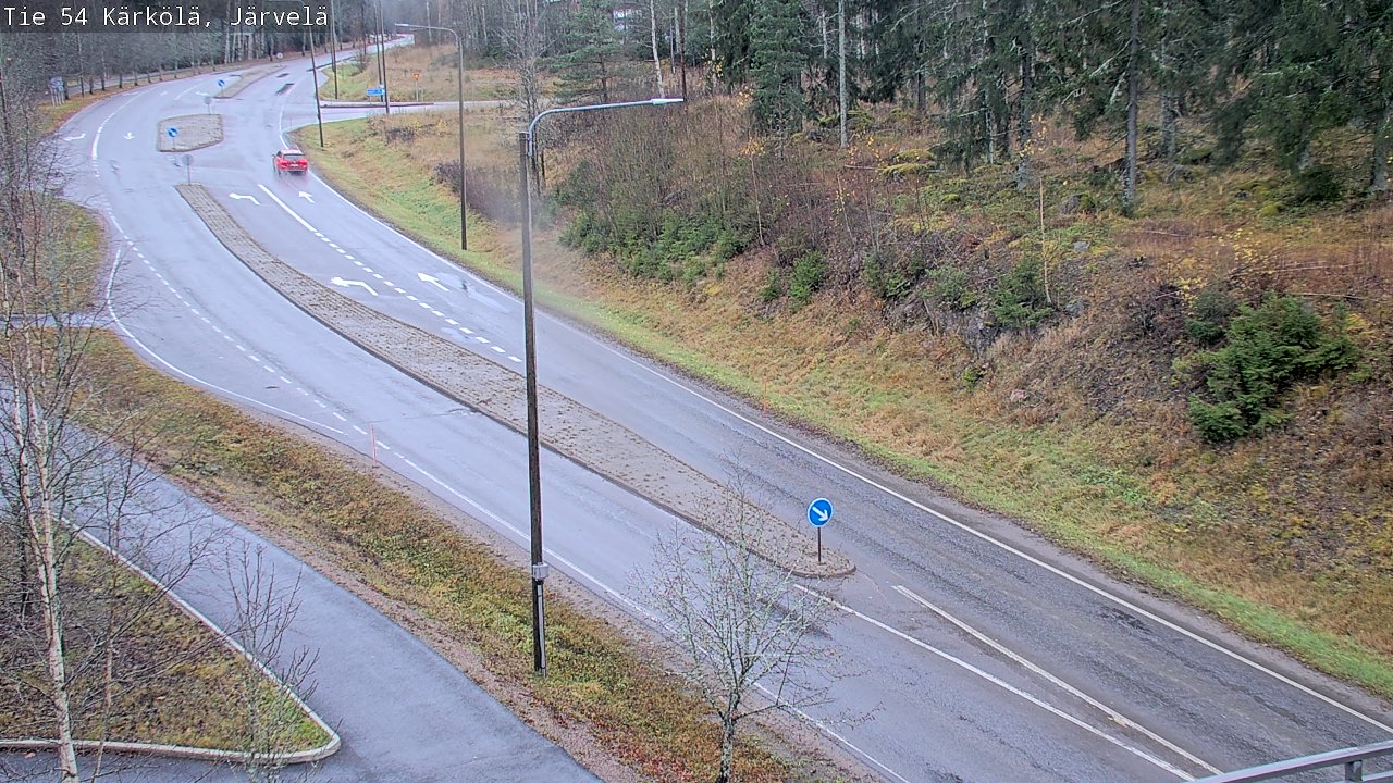 Weather Camera Image Väg 54 Kärkölä, Järvelä, Kärkölä, Päijät-Häme