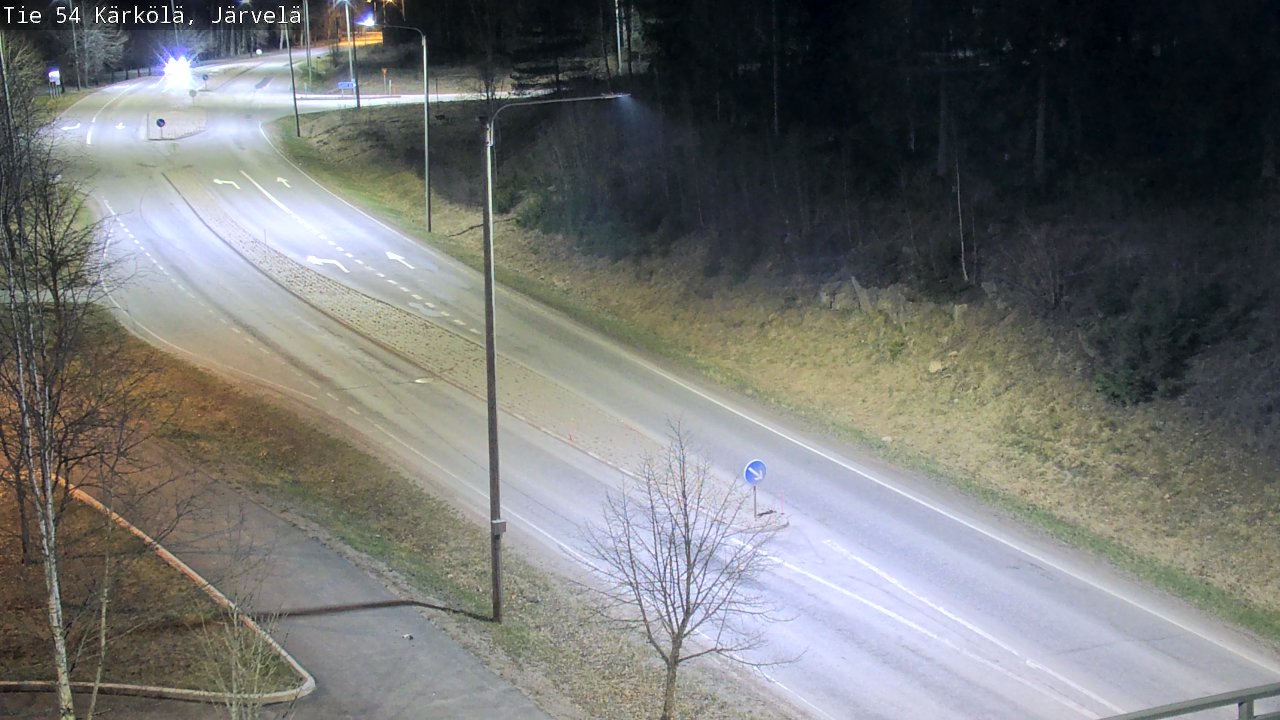 Weather Camera Image Väg 54 Kärkölä, Järvelä, Kärkölä, Päijät-Häme