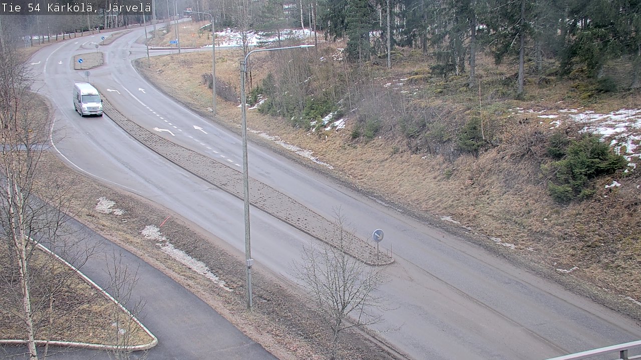 Weather Camera Image Road 54 Kärkölä, Järvelä, Kärkölä, Päijät-Häme