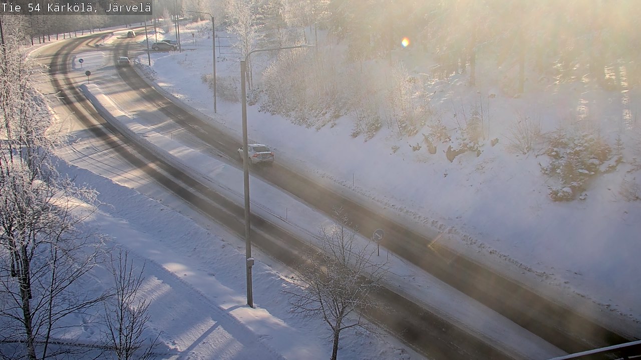 Weather Camera Image Road 54 Kärkölä, Järvelä, Kärkölä, Päijät-Häme