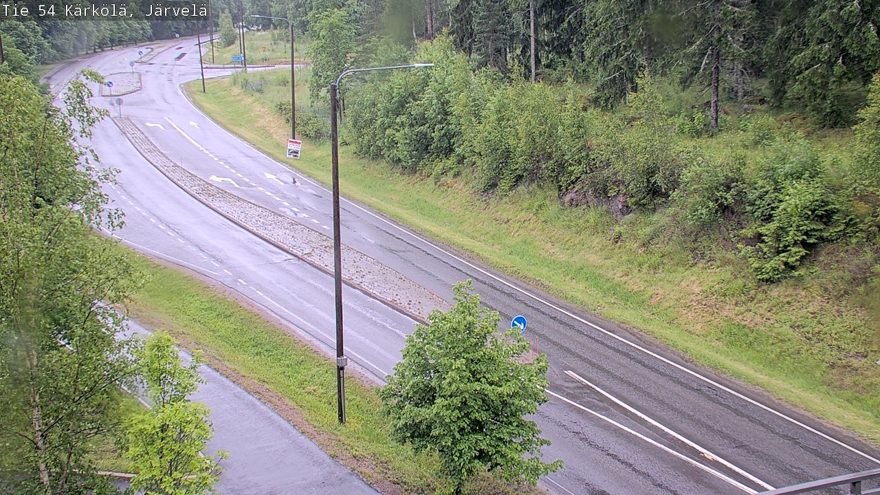 Weather Camera Image Road 54 Kärkölä, Järvelä, Kärkölä, Päijät-Häme