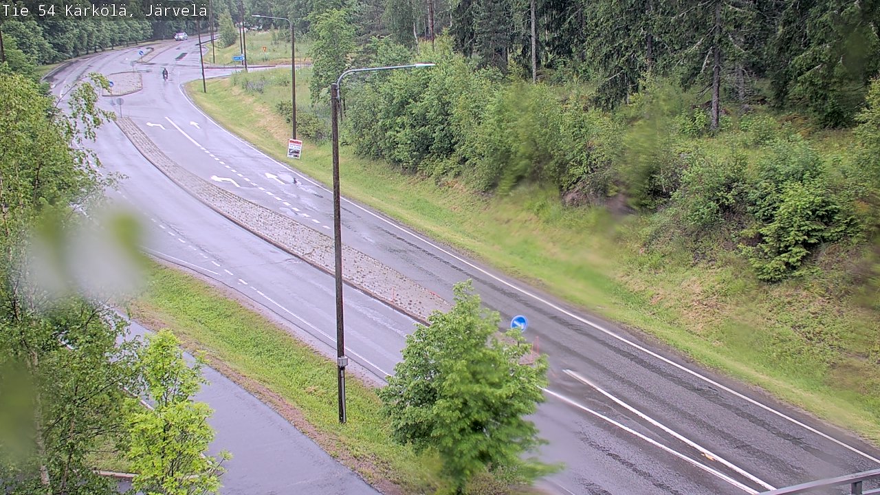 Weather Camera Image Väg 54 Kärkölä, Järvelä, Kärkölä, Päijät-Häme
