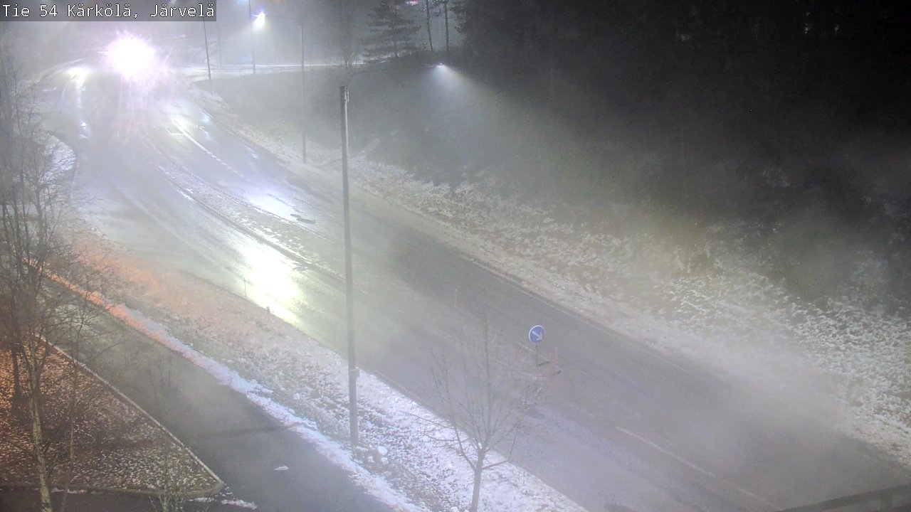 Weather Camera Image Väg 54 Kärkölä, Järvelä, Kärkölä, Päijät-Häme