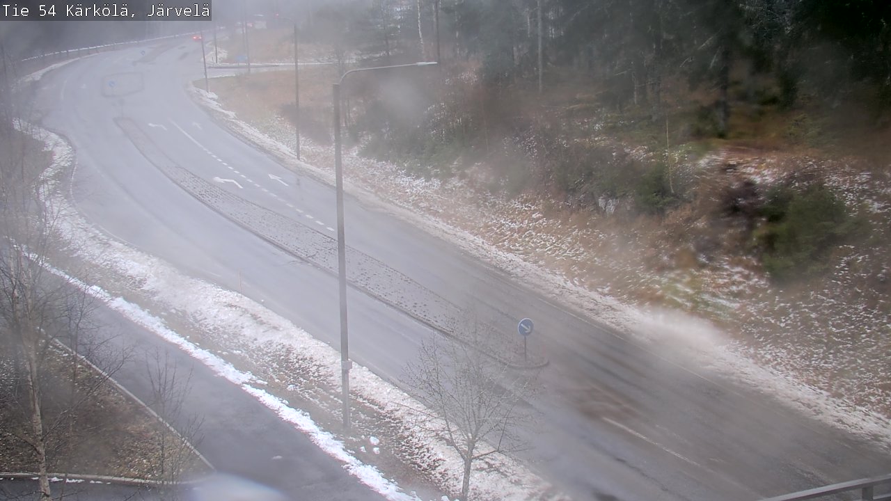 Weather Camera Image Väg 54 Kärkölä, Järvelä, Kärkölä, Päijät-Häme