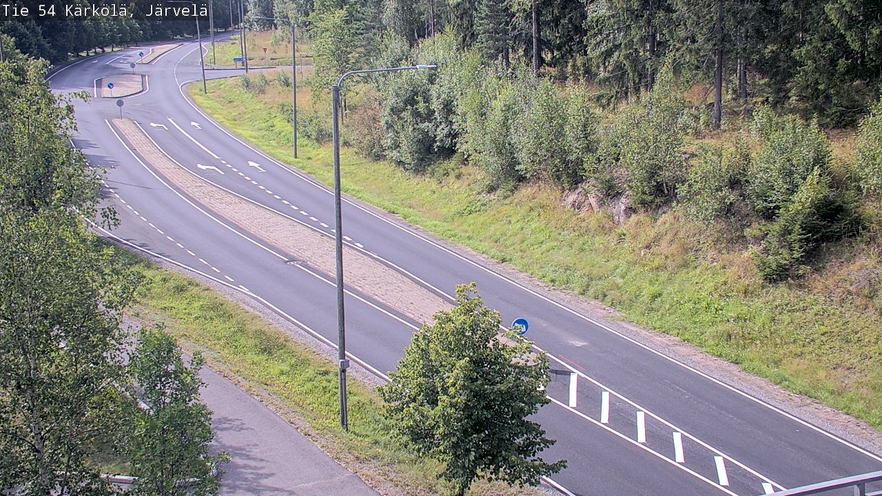 Weather Camera Image Road 54 Kärkölä, Järvelä, Kärkölä, Päijät-Häme