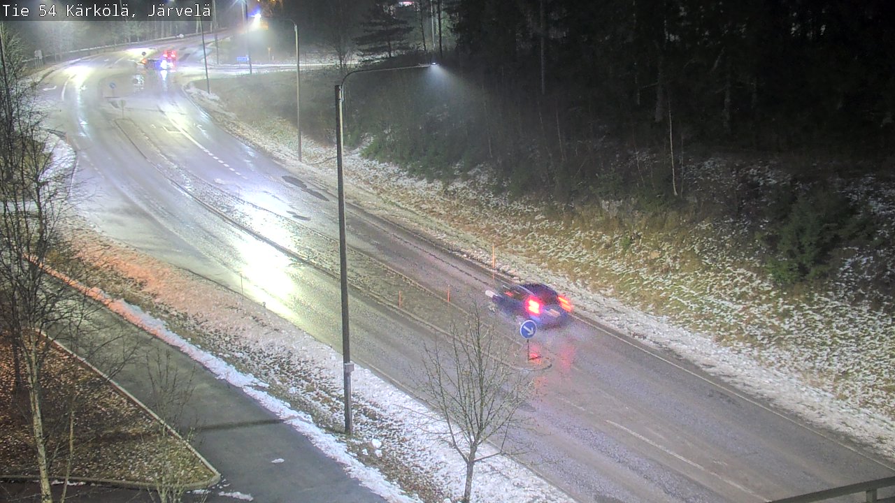 Weather Camera Image Väg 54 Kärkölä, Järvelä, Kärkölä, Päijät-Häme