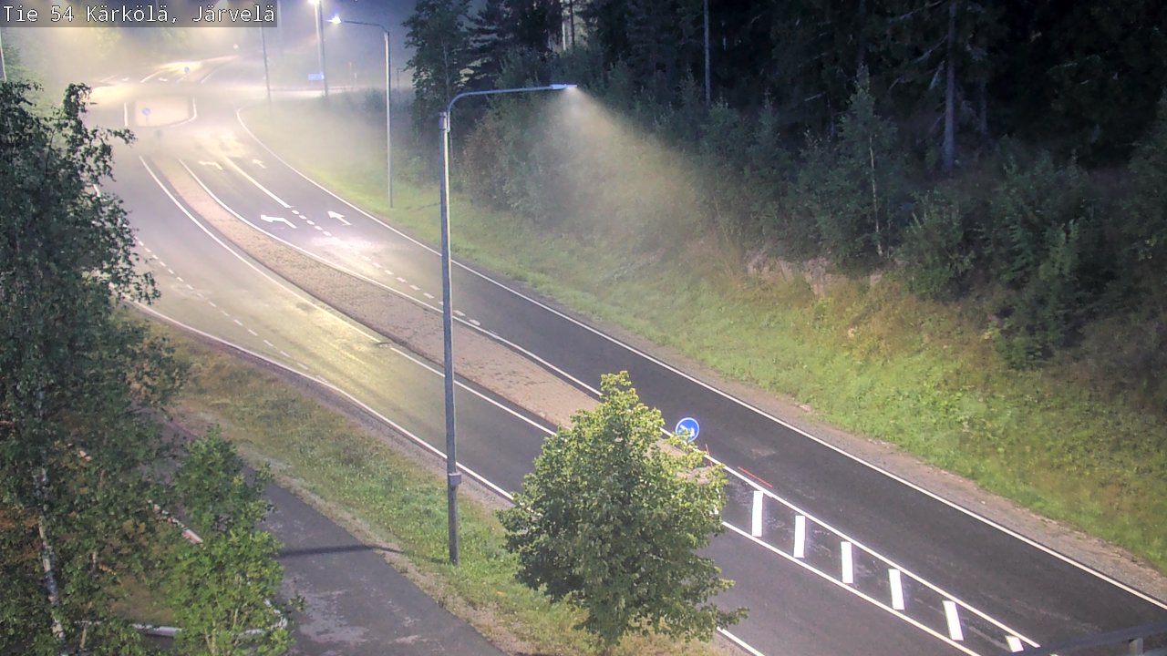 Weather Camera Image Road 54 Kärkölä, Järvelä, Kärkölä, Päijät-Häme